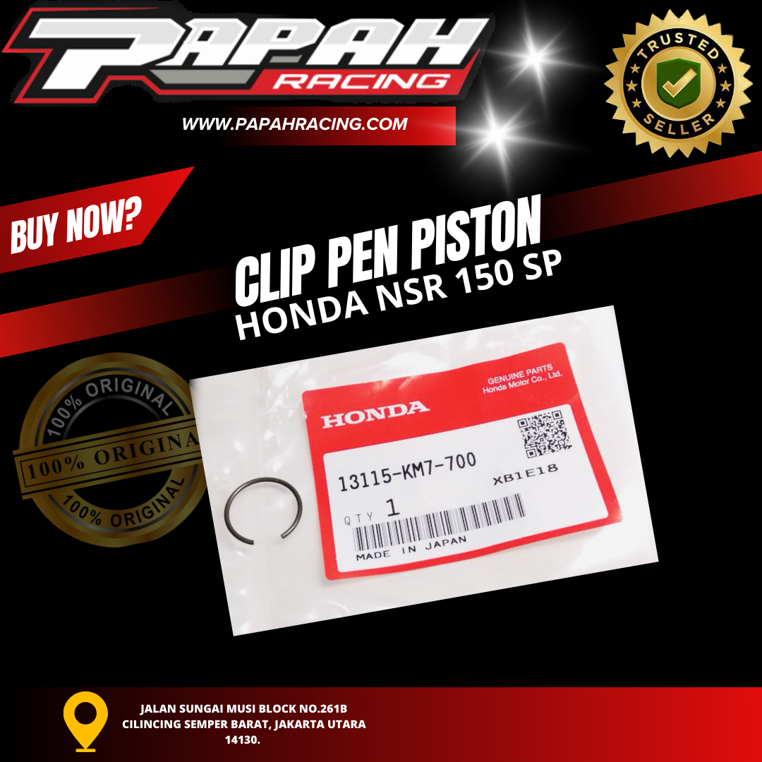 CLIP PEN PISTON HONDA NSR 150 SP